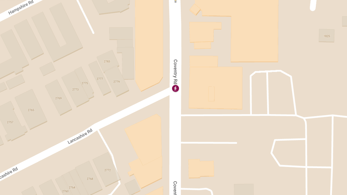 Pedestrian Struck at Coventry Rd & Lancashire Rd