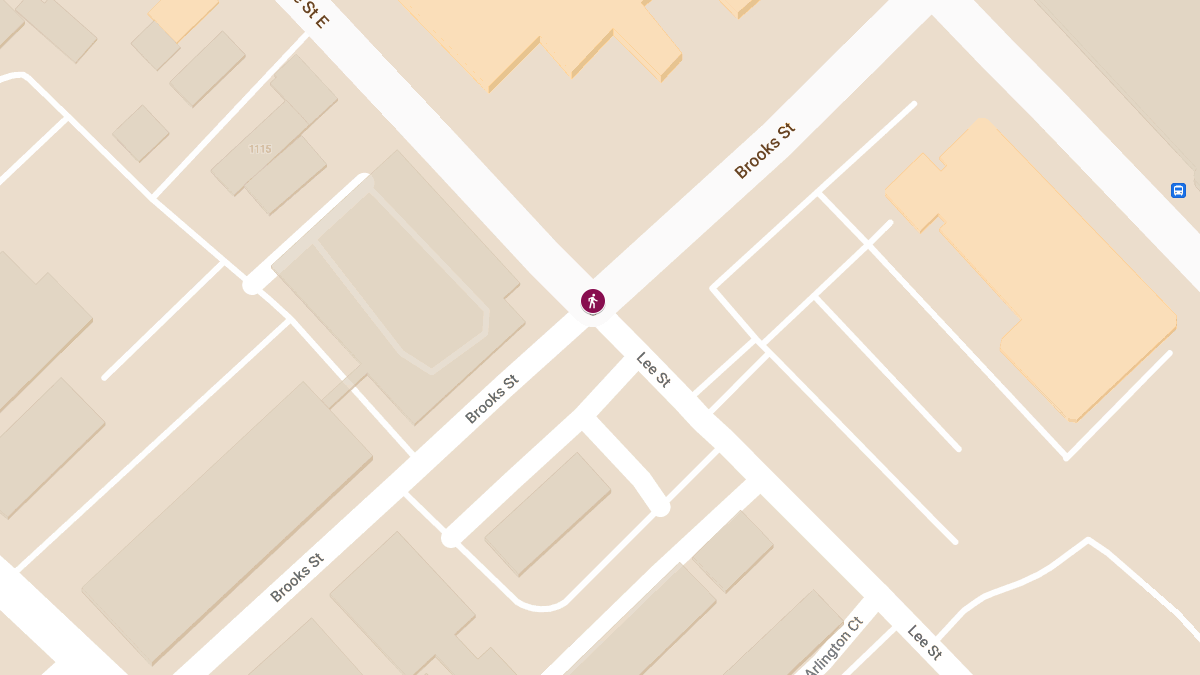 Pedestrian Struck at Lee St E & Brooks St