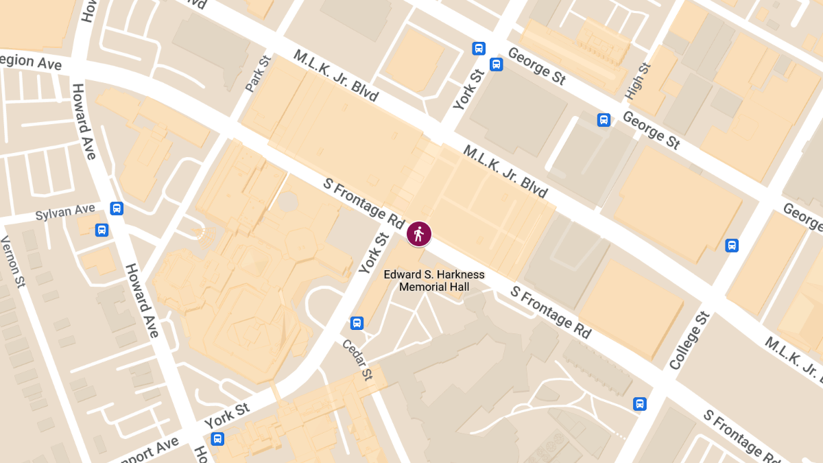 Pedestrian Struck at S Frontage Rd and York St