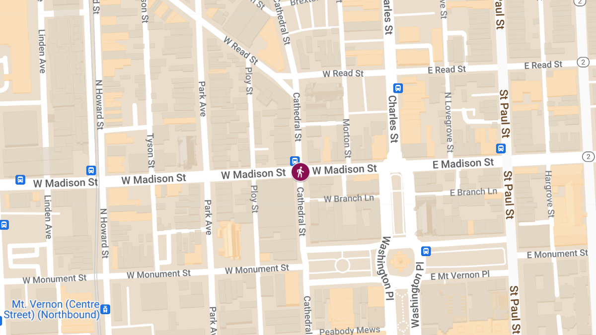 Pedestrian Struck by Vehicle at Cathedral St & W Madison St