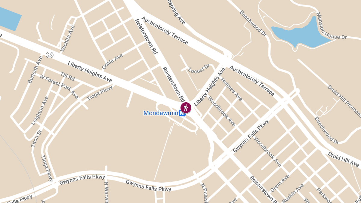 Pedestrian Struck by Vehicle at Liberty Heights Ave & Reisterstown Rd