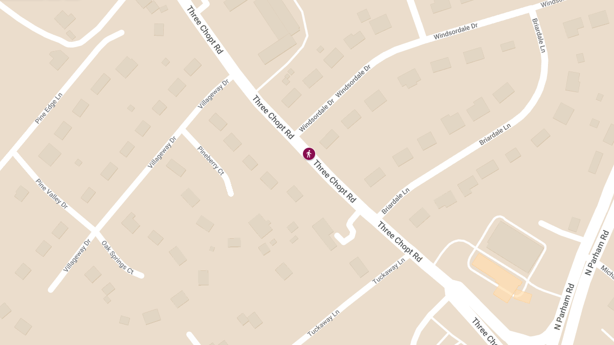 Pedestrian Struck by Vehicle on Three Chopt Rd