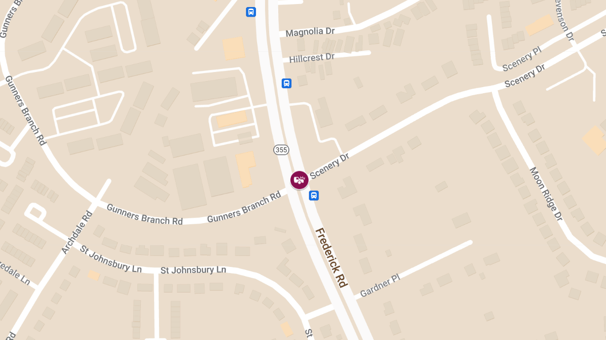 Pedestrian Struck in Collision at Scenery Dr & NB Frederick Rd