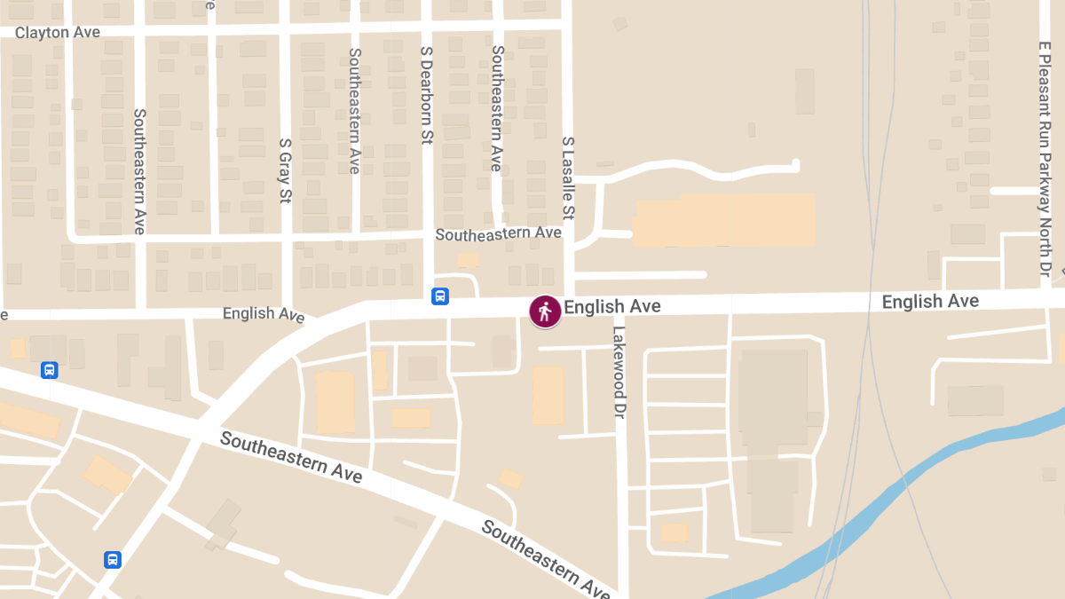 Pedestrian vs Bicycle Accident with Injuries at 3155 English Ave