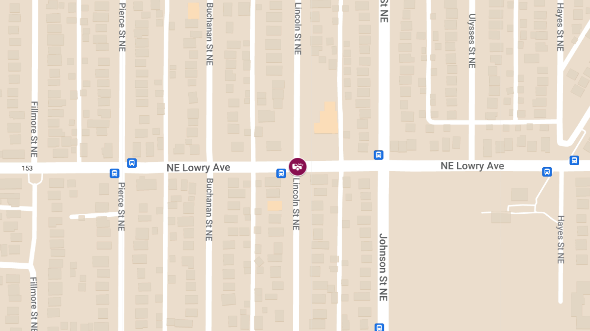 Person Injured in Accident at Lincoln St NE & Lowry Ave NE
