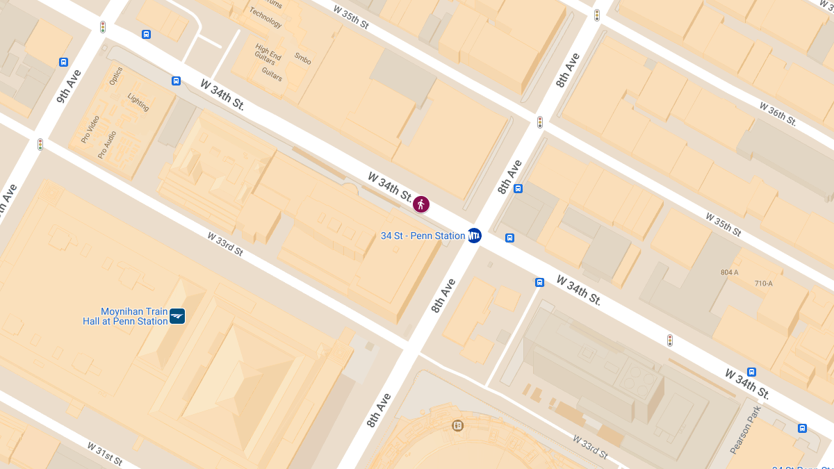 Person Struck by Train at 34th St-Penn Station in Critical Condition