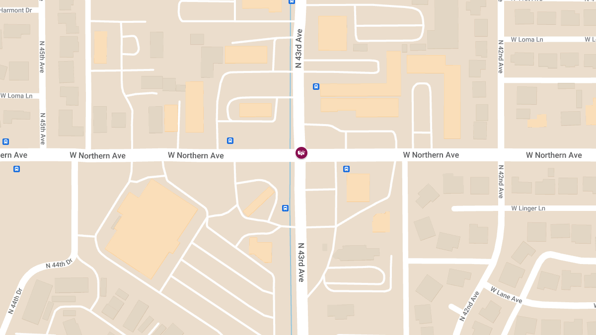 Person Trapped After Vehicle Collision at N 43rd Ave & W Northern Ave