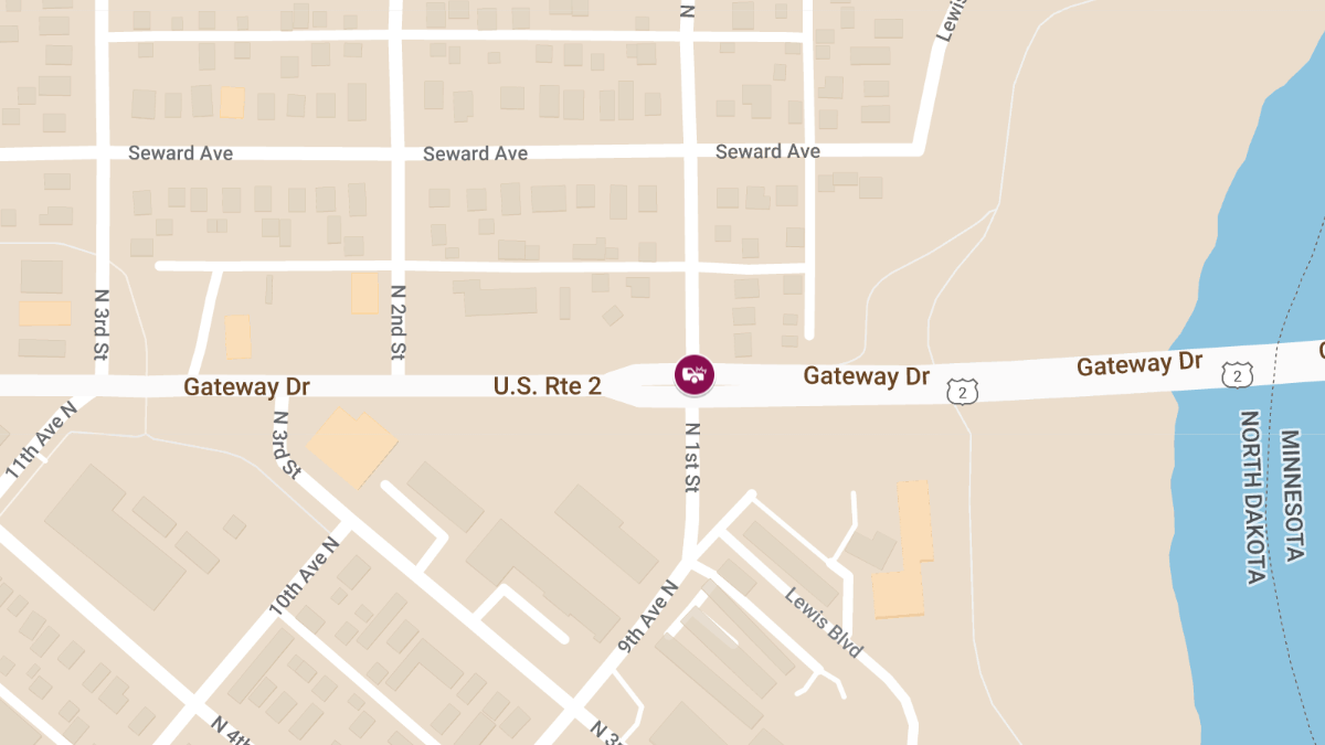 Personal Injury Accident at 1st St and Gateway Dr
