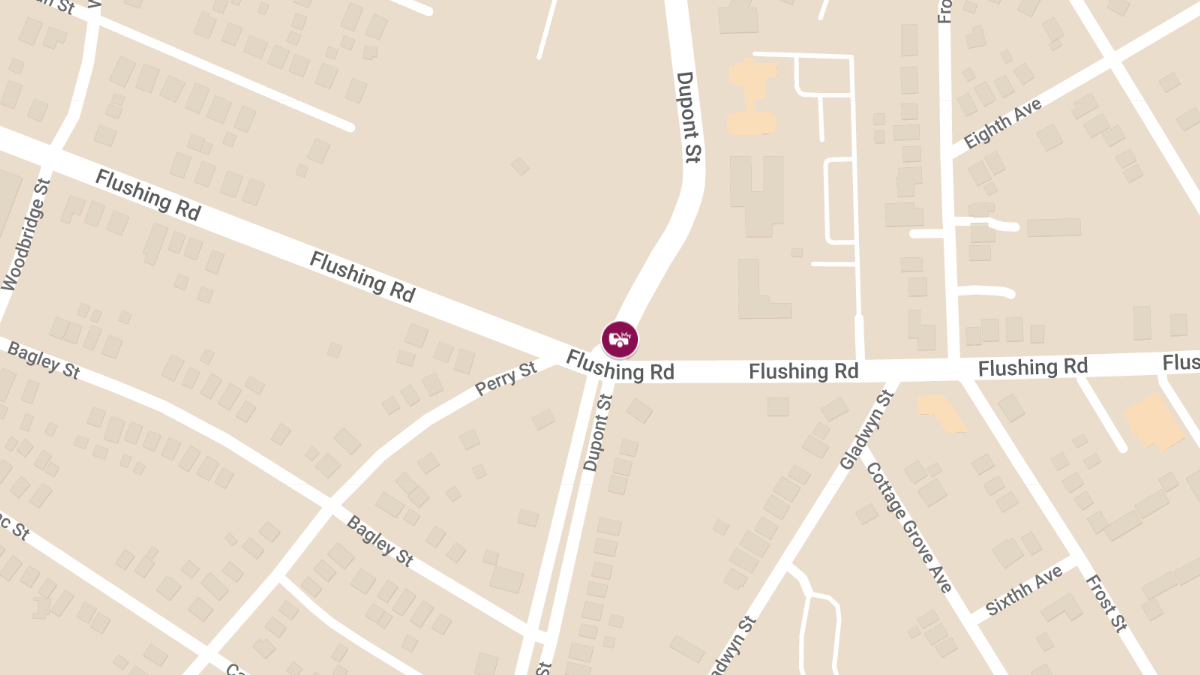 Personal Injury Accident at Flushing Rd & Dupont St
