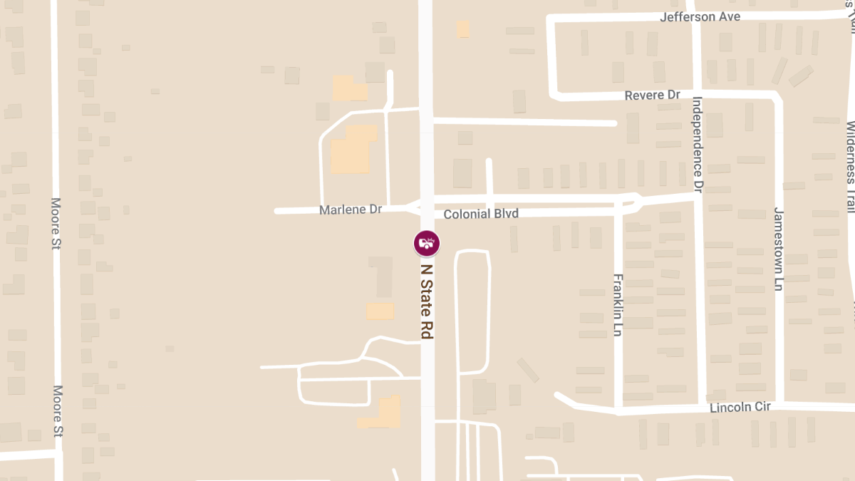Personal Injury Accident at N State Rd & Colony Park