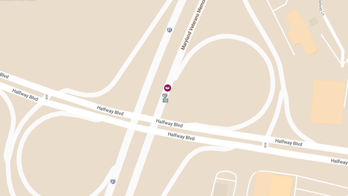 Personal Injury Collision Near I-81