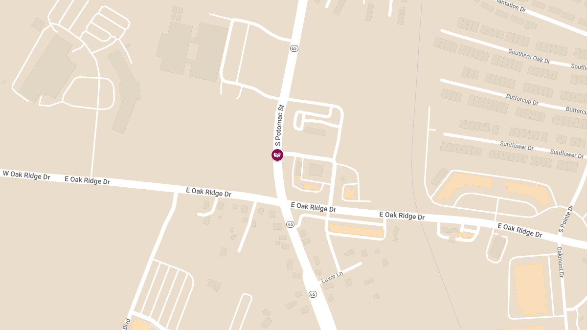 Personal Injury Collision Near Russell Hicks Middle School on S Potomac St