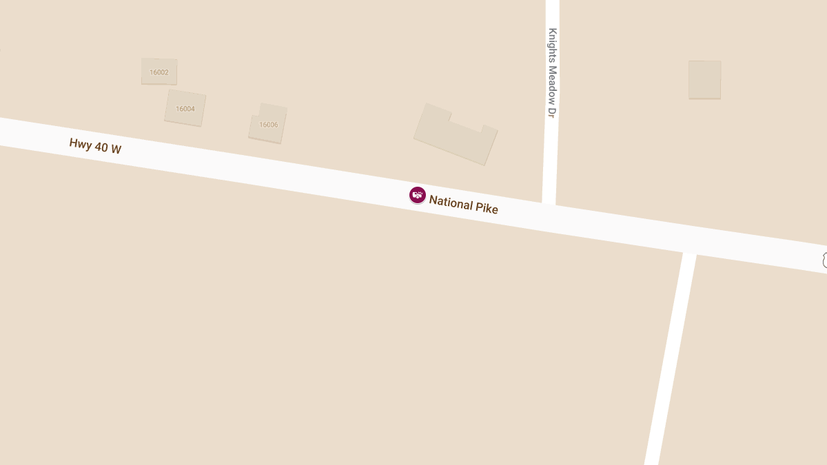 Personal Injury Collision at 16008 National Pike