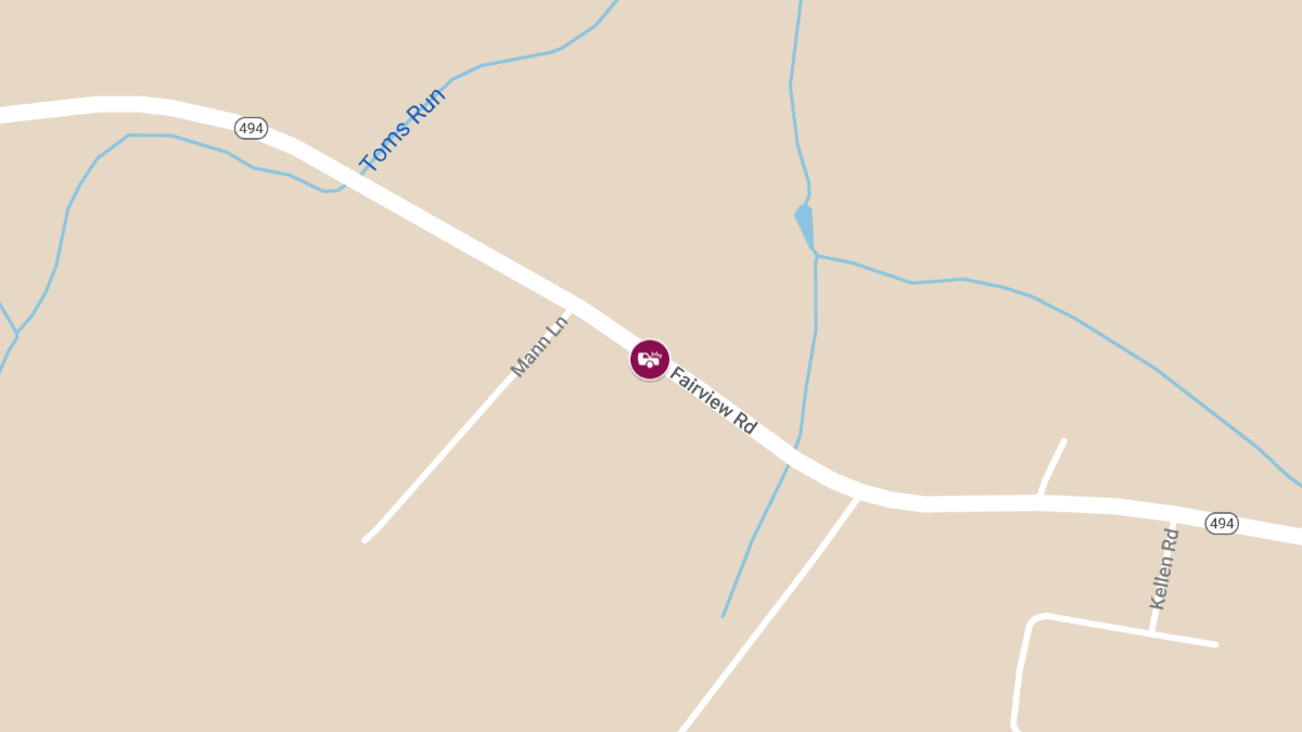 Personal Injury Collision at 16206 Fairview Rd