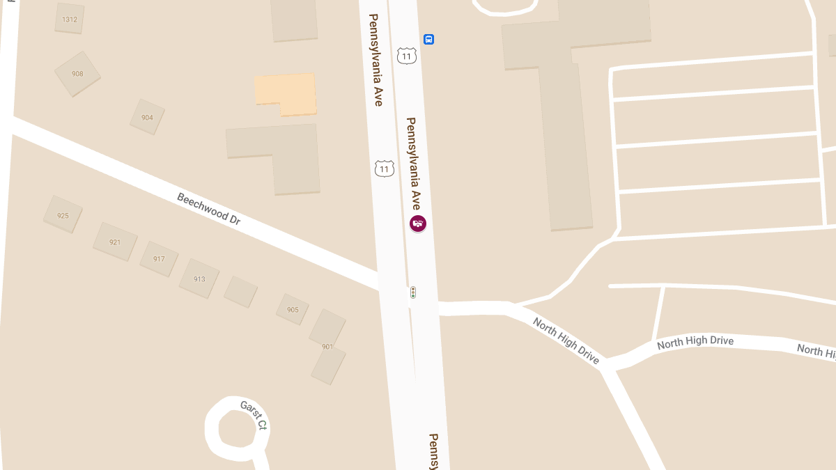 Personal Injury Collision at Pennsylvania Ave