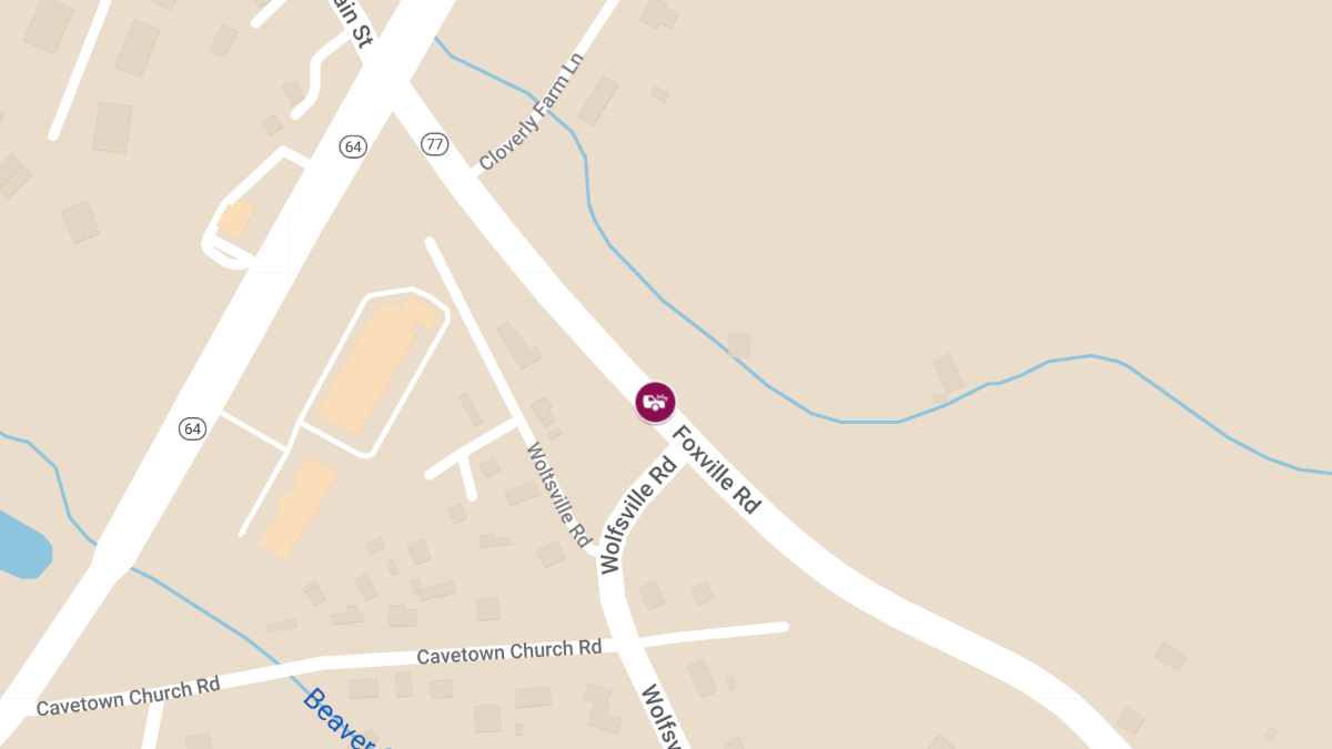 Personal Injury Collision on Foxville Rd