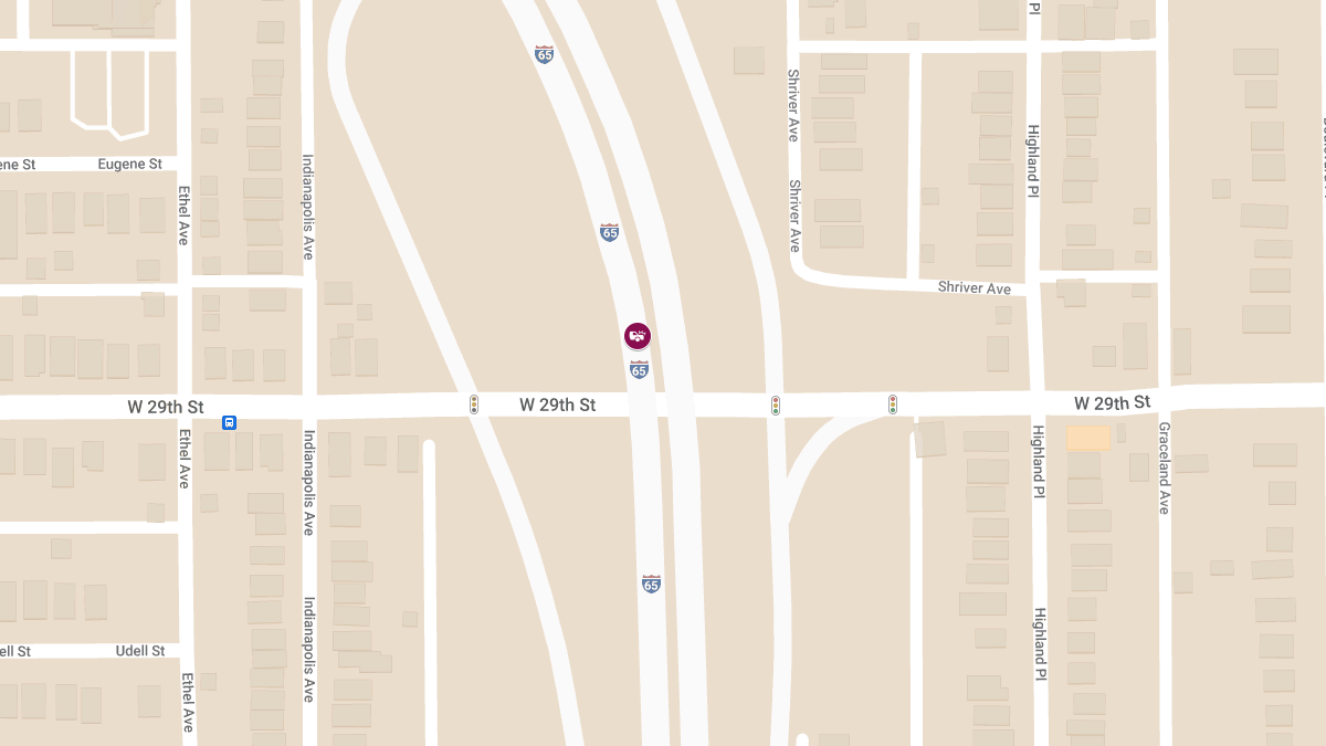 Personal Injury Crash at I-65 NB Mile 166