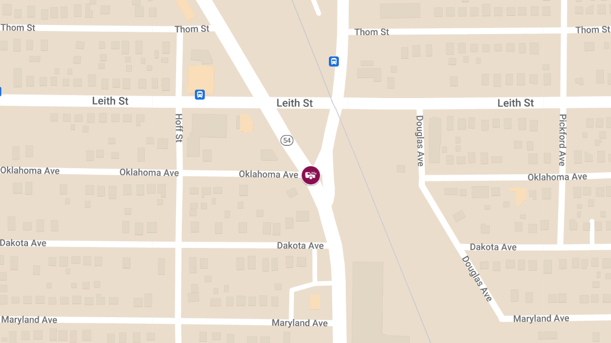 Personal Injury Vehicle Accident at N Dort Hwy & Oklahoma Ave