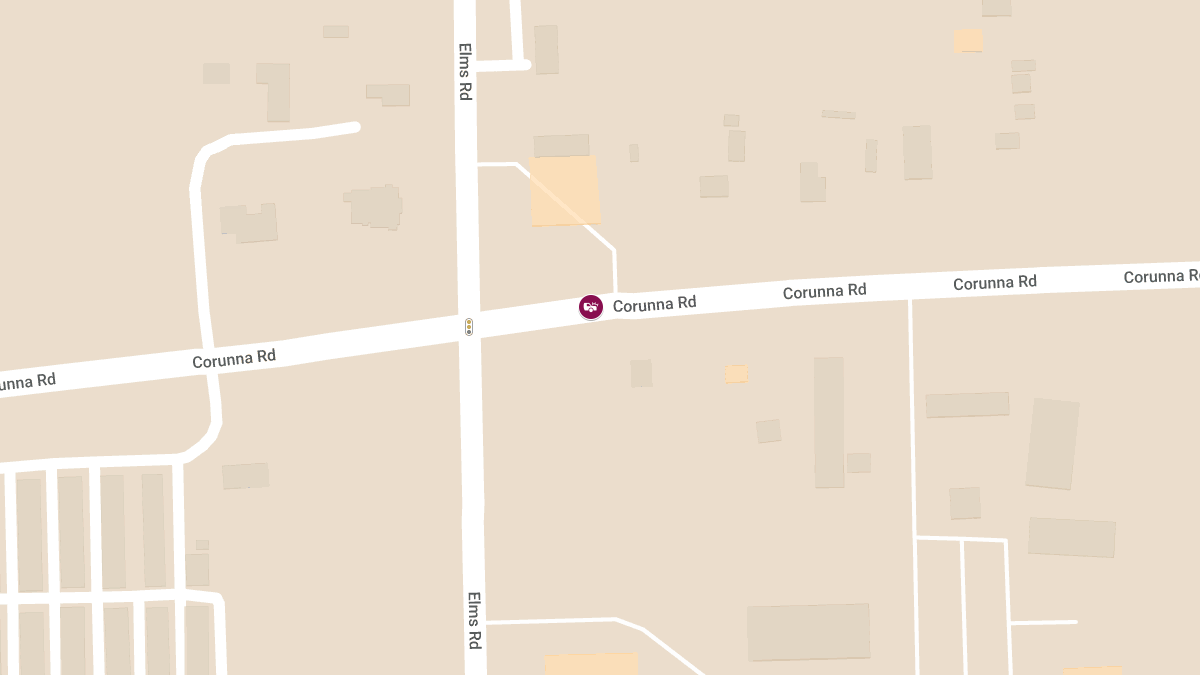 Personal Injury Vehicle Accident on Corunna Rd near Speedway