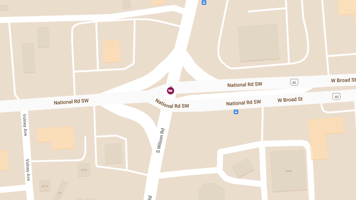Police-Involved Vehicle Collision with Injuries at N Wilson Rd & W Broad St