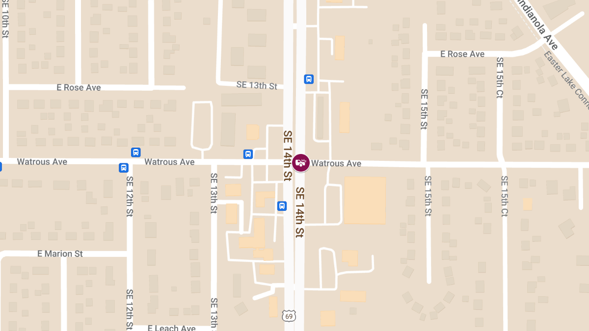 Police Officer Injured in Crash at SE 14th St & Watrous Ave