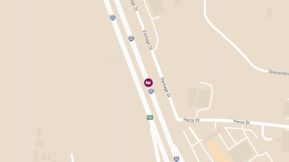 Rear-End Accident on I-55 Southbound at Mile Marker 108