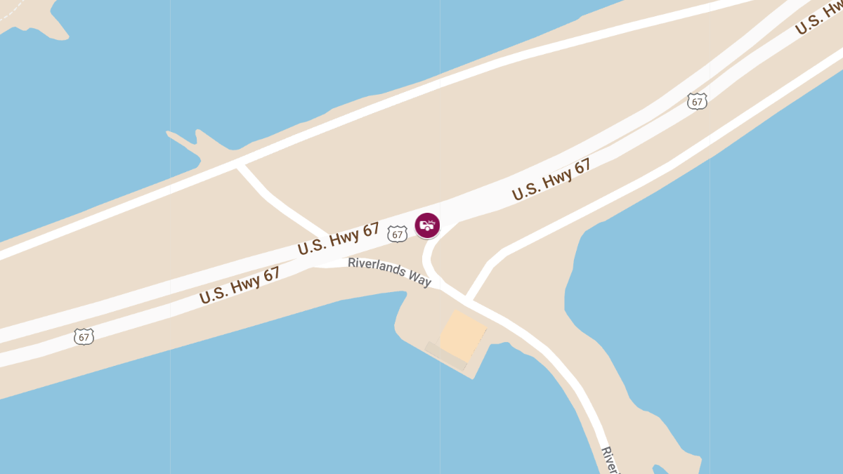 Rear-End Collision at Northbound US-67, South of Riverlands Way