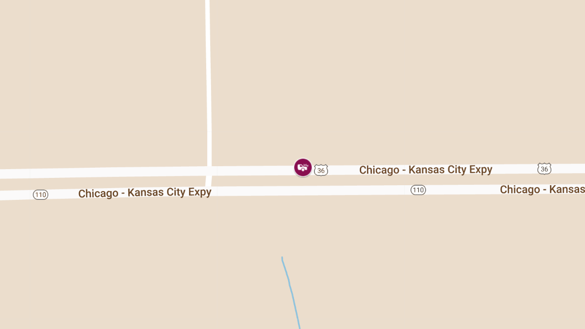 Rear-End Collision at US Hwy 36, 0.5 Miles East of New Cambria