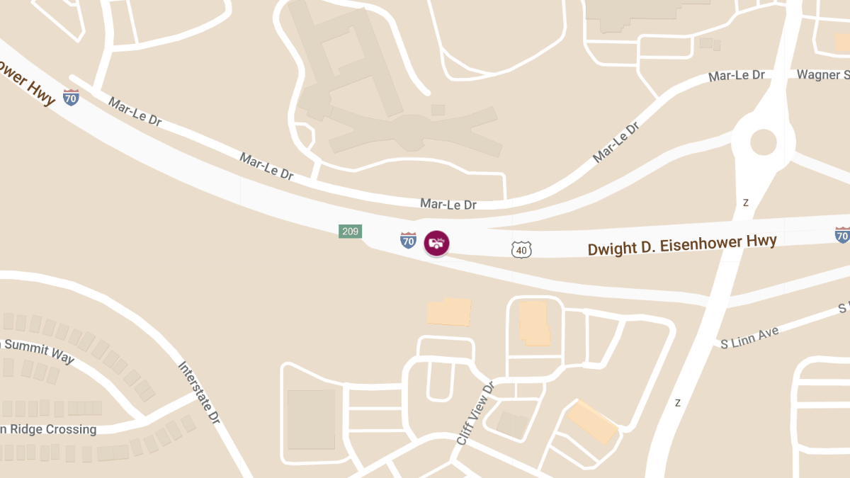 Rear-End Collision on I-70 WB at Mile Marker 143.2