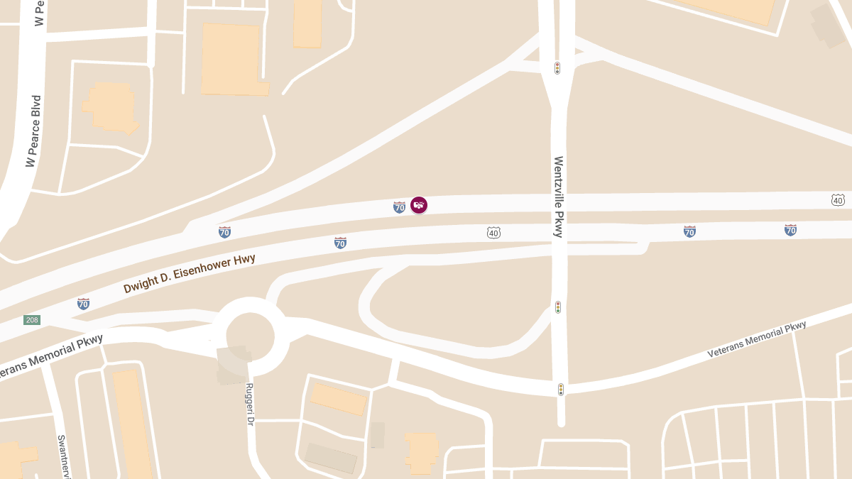 Rear-End Collision with Injuries on I-70 WB Leaves One Injured