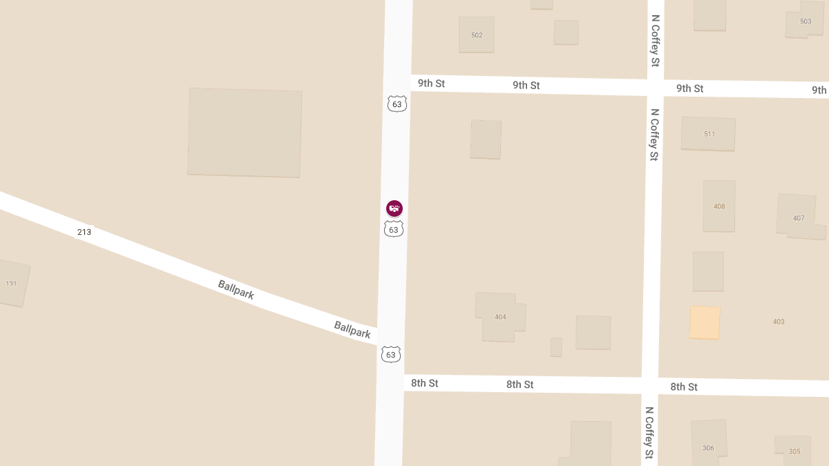 Rear-End Collision with Injuries on US Hwy 63, 4 Miles North of Vienna