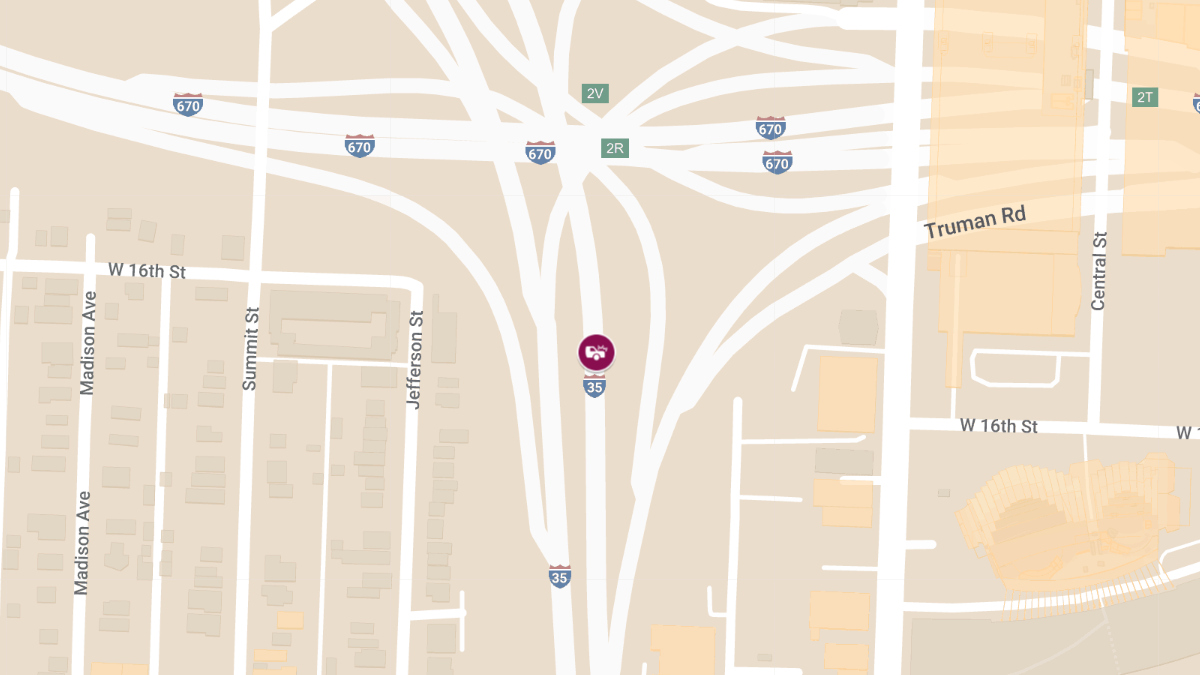 Rear-End Collision with Injury at I-35 NB South of US 69