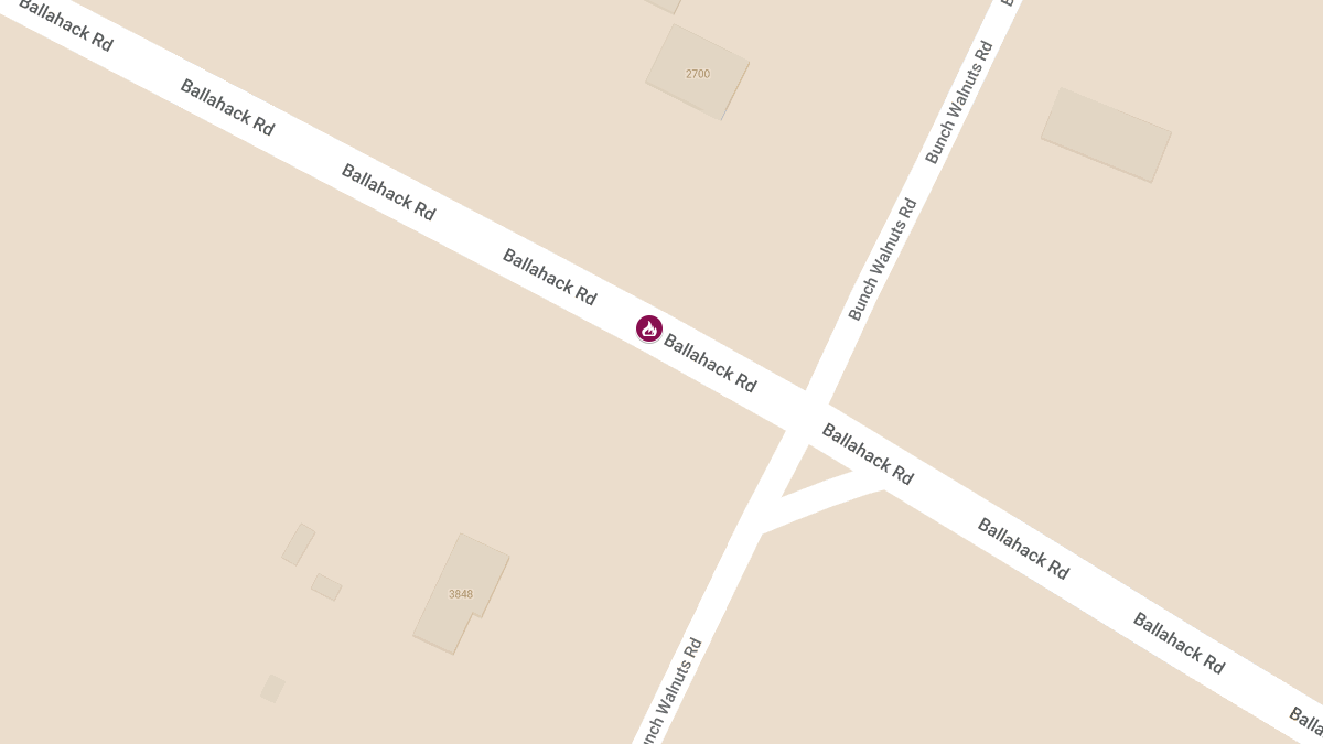 Residential Fire with Injuries on Ballahack Rd