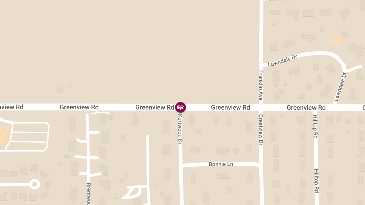 Road Worker Injured in Construction Zone Accident at Greenview and Kurtwood Rd