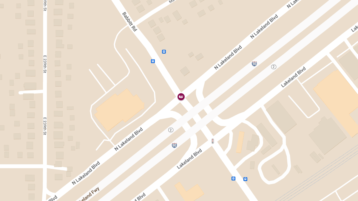 Rollover Accident With Injuries at Babbitt Rd & N Lakeland Blvd