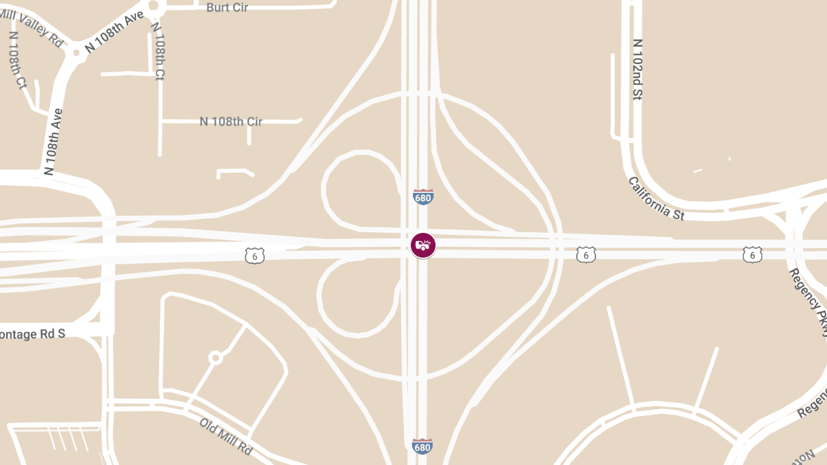 Rollover Accident on I-680 West at West Dodge Rd Causes Injuries