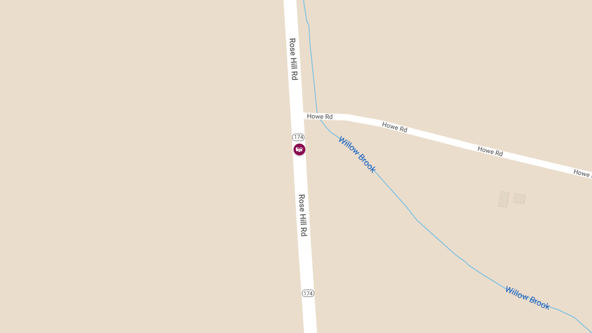 Rollover Accident on Route 174 Near Howe Rd