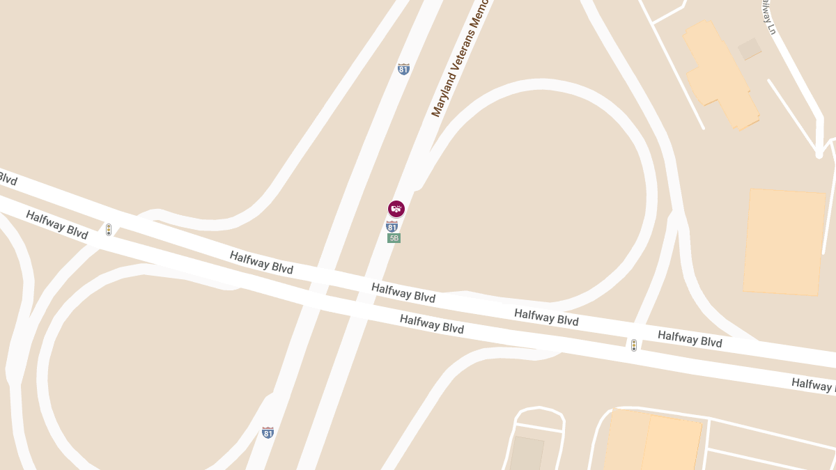 Rollover Collision with Personal Injury at Exit 5A on I-81 Northbound