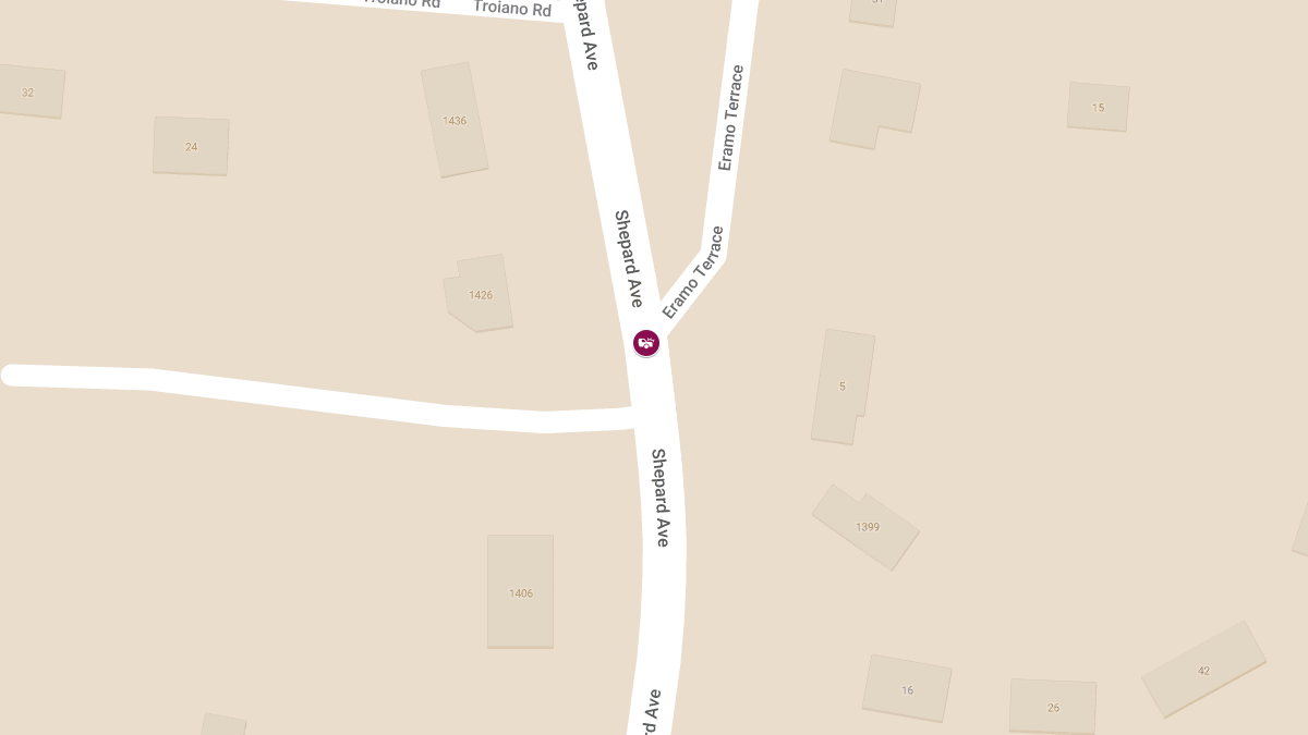 Rollover Crash at Shepard Ave & Eramo Terr