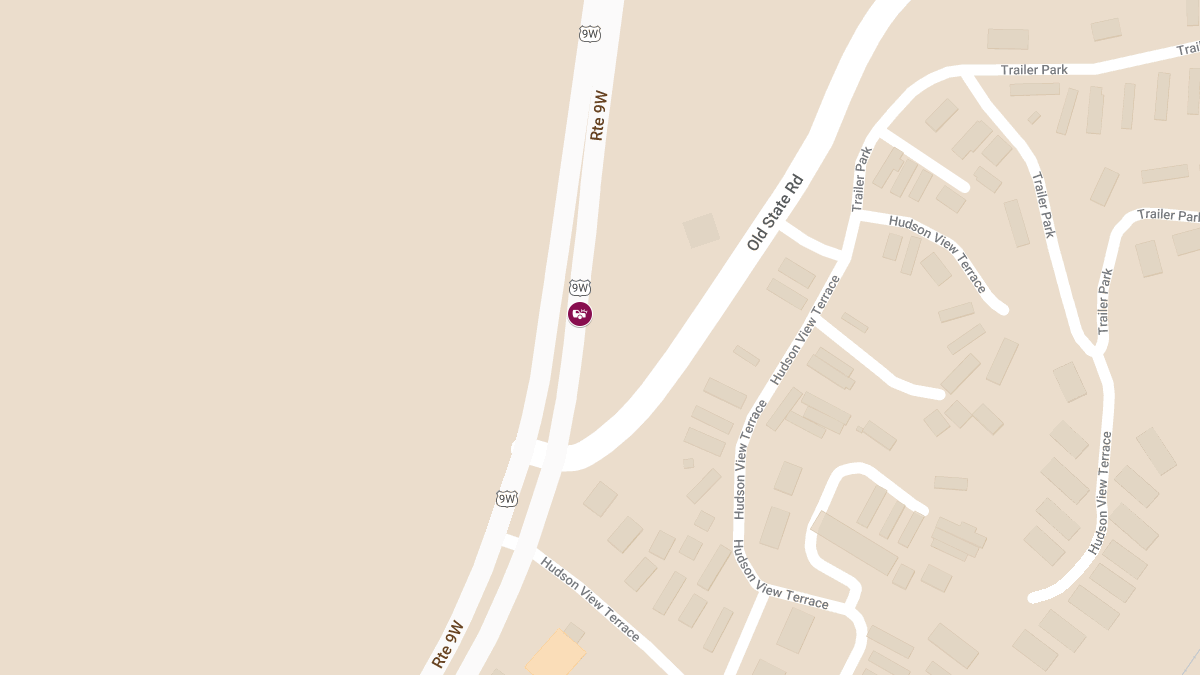 Rollover Crash on Rt 9W Near MM 33.6