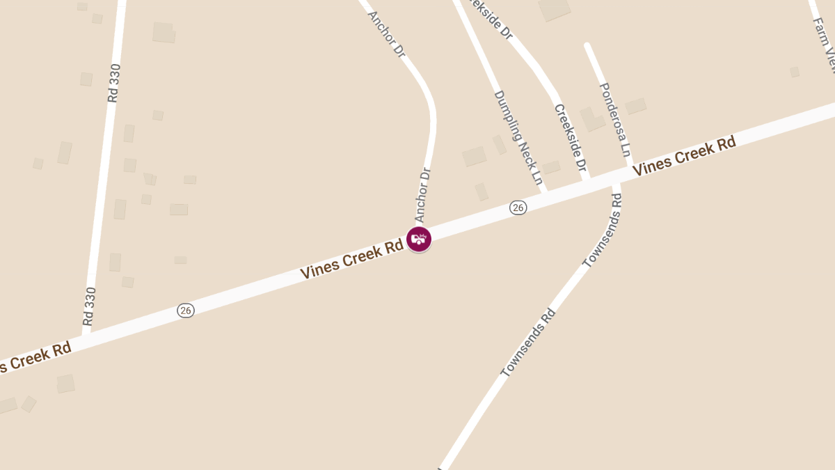 Rollover Crash with Entrapment at Anchor Dr & Vines Creek Rd