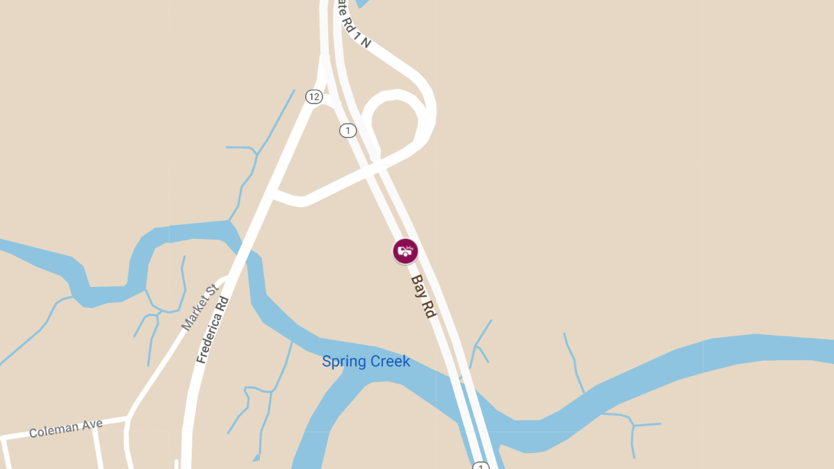 Rollover Crash with Injuries and Entrapment on Bay Rd (NB Rt 1)