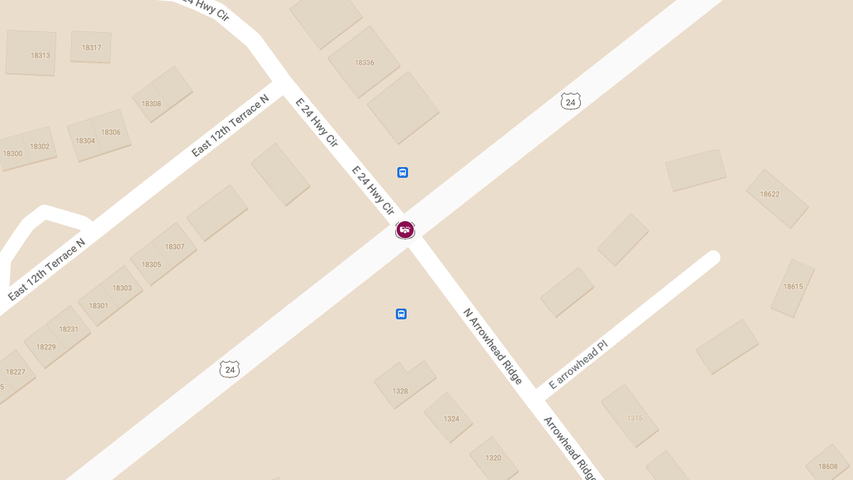 Rollover Crash with Injuries at US 24 Hwy & Arrowhead Ridge