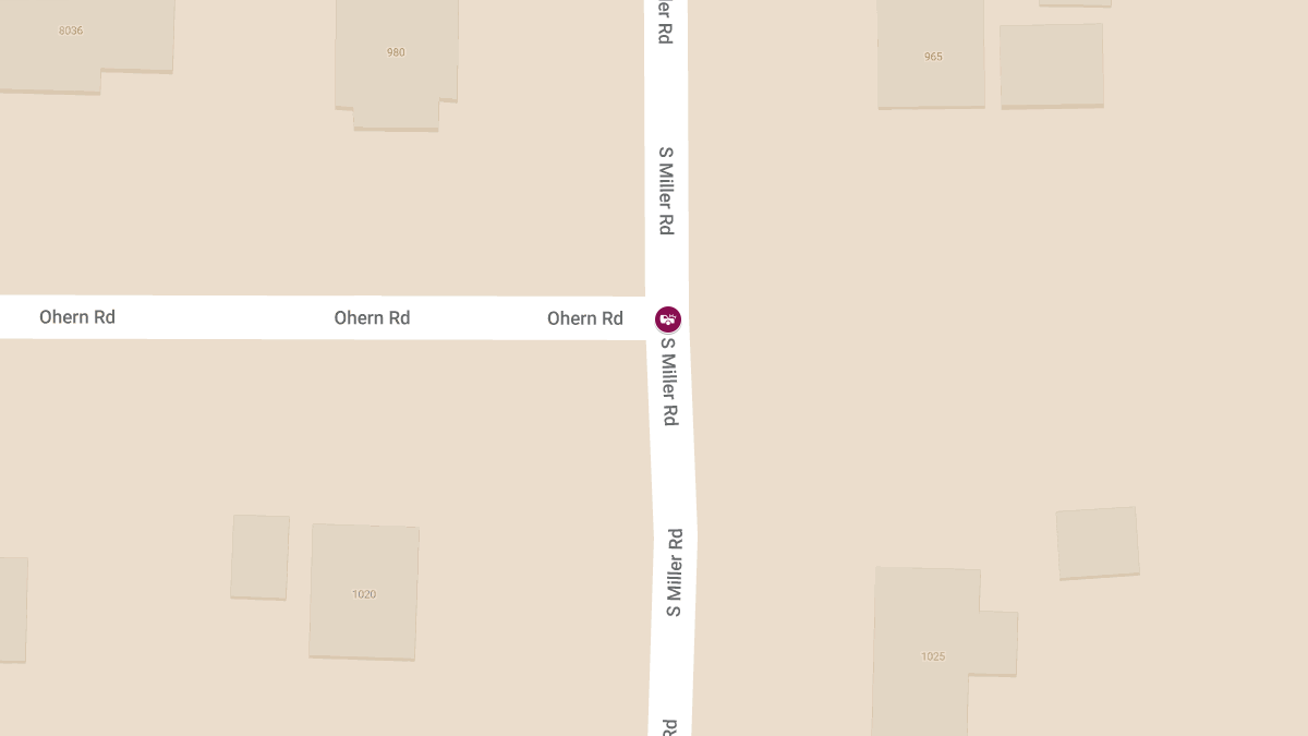 Rollover Injury Accident Reported at Miller Rd & Ohern Rd