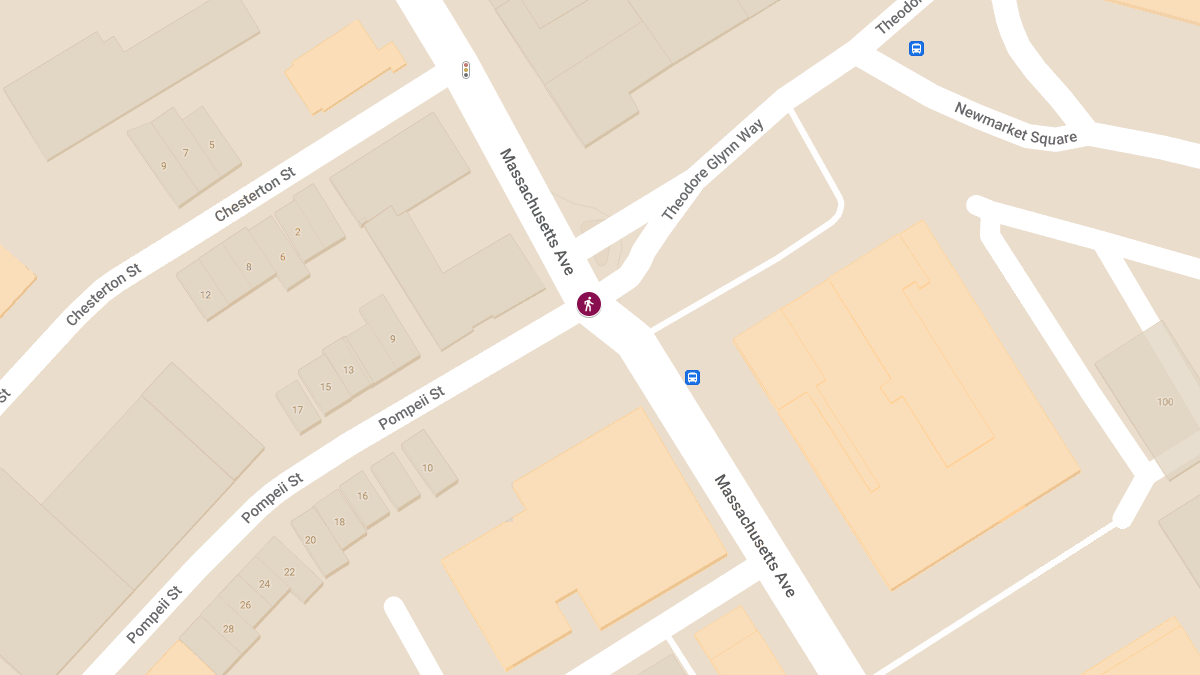 Scooter Crash with Injuries at Massachusetts Ave & Pompeii St