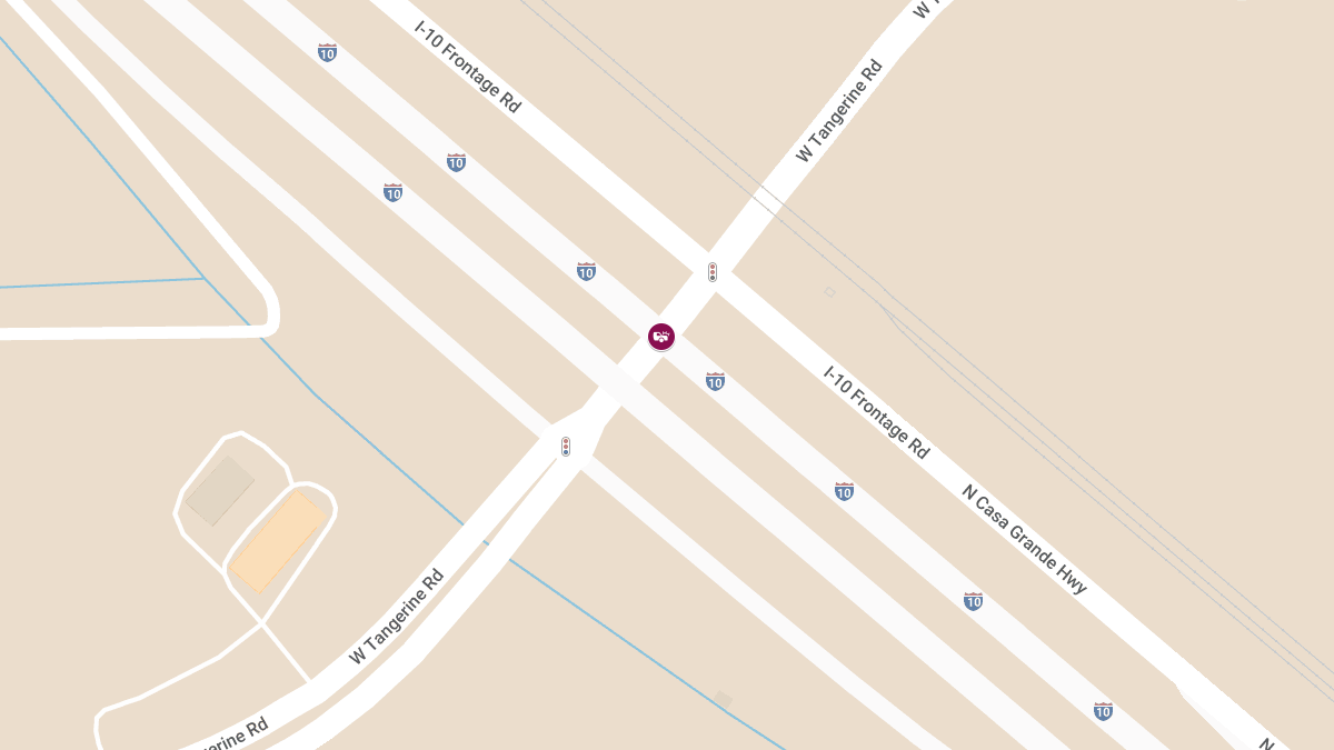 Semi-Truck Collision with Injuries and Extrication at W Tangerine Rd and I-10 E