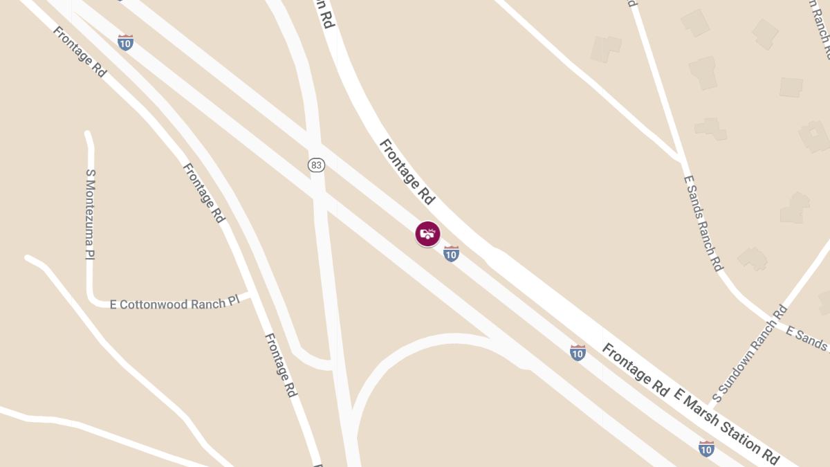 Semi-Truck Rollover on I-10 WB Frontage Rd Leaves One Critically Injured