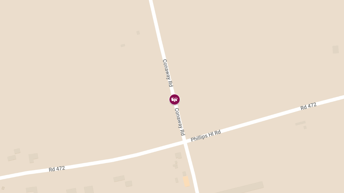 Serious Crash with Entrapment on Conaway Rd Involving Trash Truck