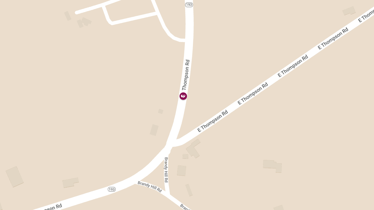 Serious Injury Accident at 1280 Thompson Rd