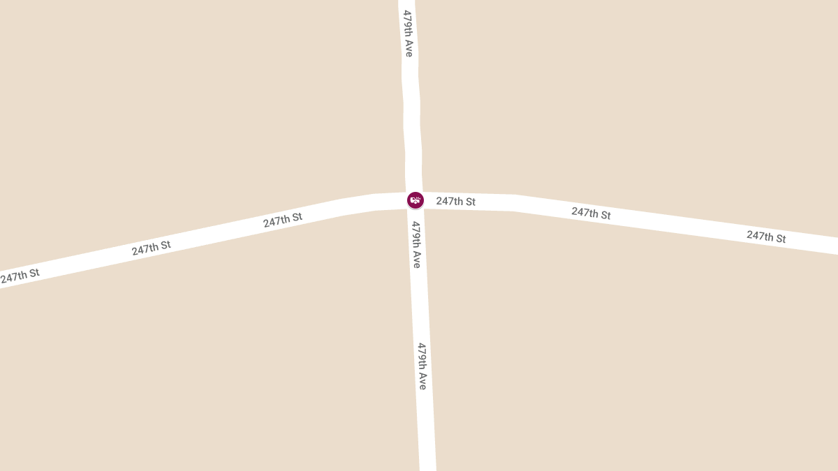 Serious Injury Accident at 479th & 247th